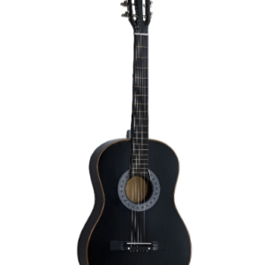 Violão clássico Queen's Conthey D13751 para destros preta verniz