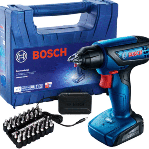 Parafusadeira GSR 1000 Smart Bosch 12V Bivolt Furadeira com 33 Bits Acessórios