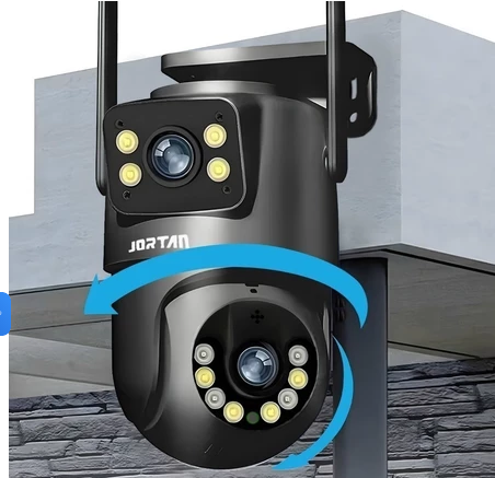 Câmera De Segurança a Prova de água Lente Dupla APP YOOSEE IP66 Camera IP WiFi 360