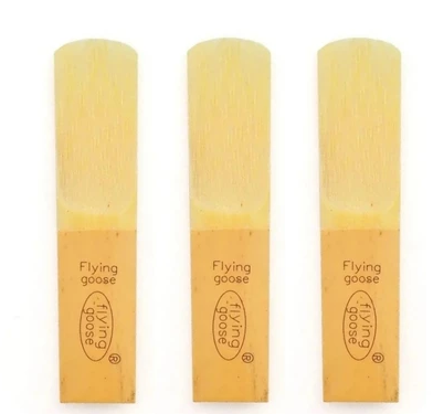 Kit 3 Palhetas para Sax Tenor Flying Goose Nº 1.5 / 2.0 / 2.5 / 3.0